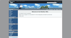 Desktop Screenshot of metawiki.metafour.com