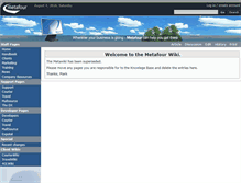 Tablet Screenshot of metawiki.metafour.com